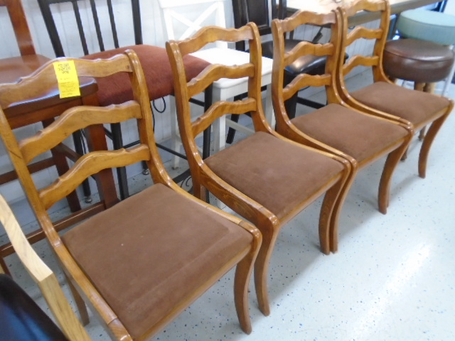 Set of 4 Tell City Dining Chairs