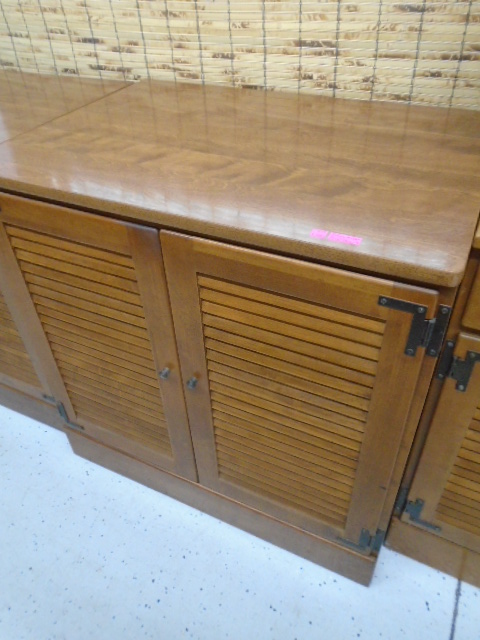 Ethan Allen Record Cabinet