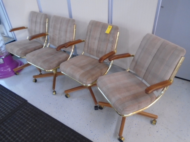 Set of 4 Caster Chairs